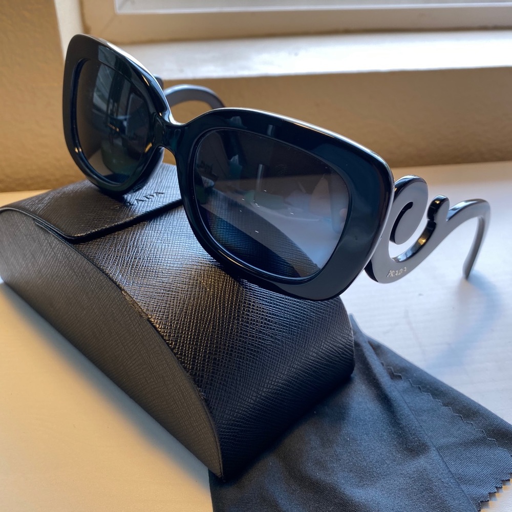 Prada SPR27O Polarized Sunglasses